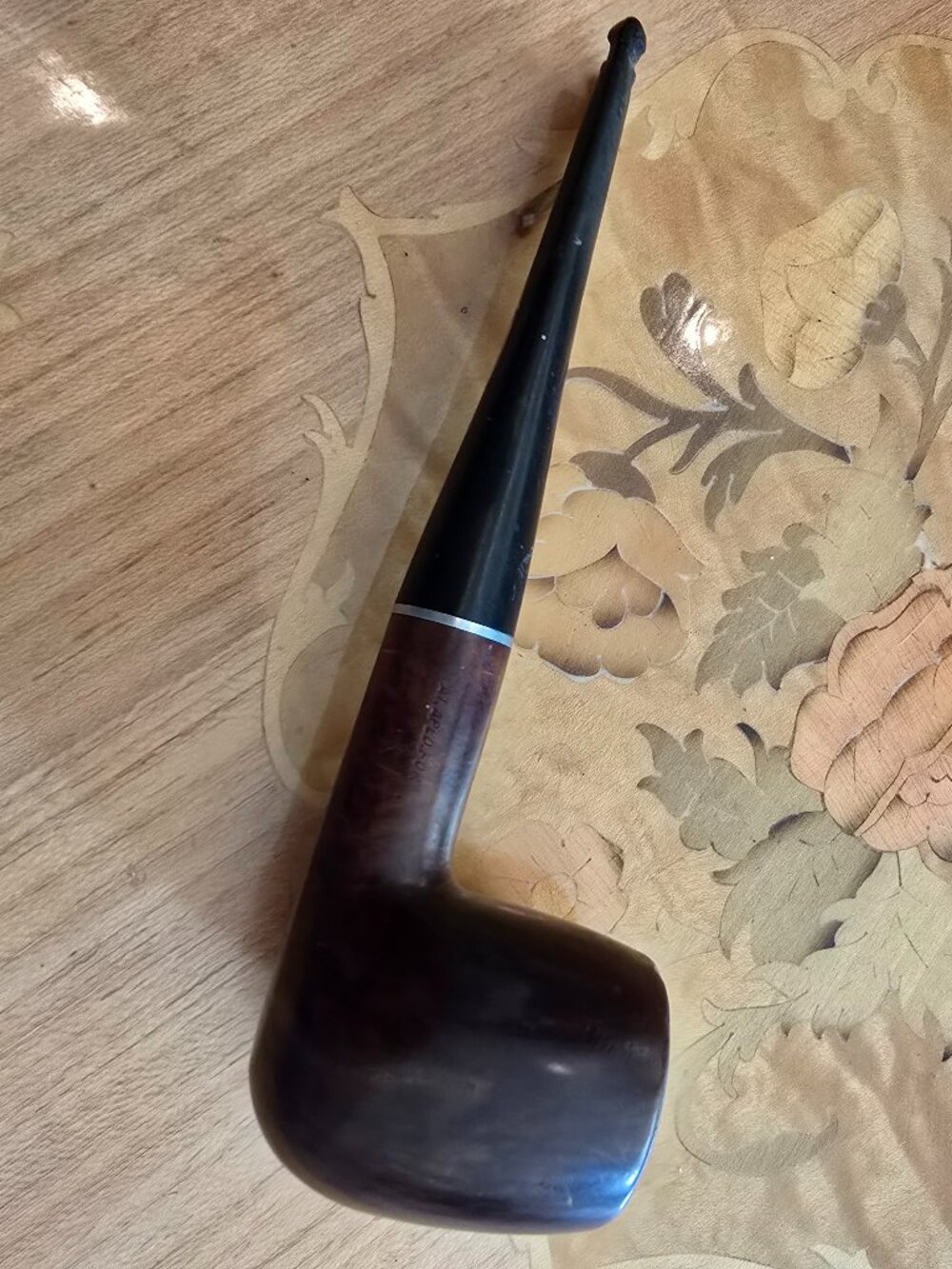 Lord Waverly - Selected Briar, Vintage Wood Pipe, Classic Bent Billiard - Picture 2 of 8